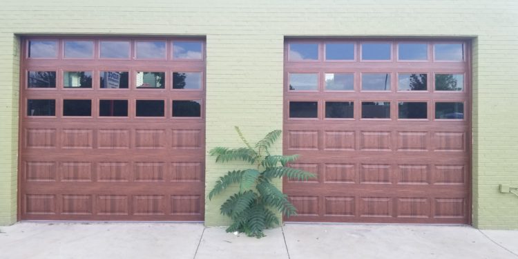 New 10 x 10 Garage Door After Installation